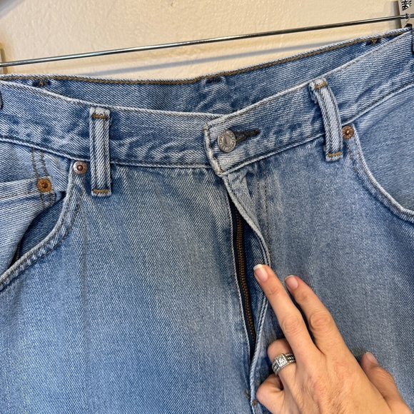 Levi’s 550 Plus Size Relaxed High Rise Baggy Tapered Unisex Mom Dad Jeans - Picture 4 of 13